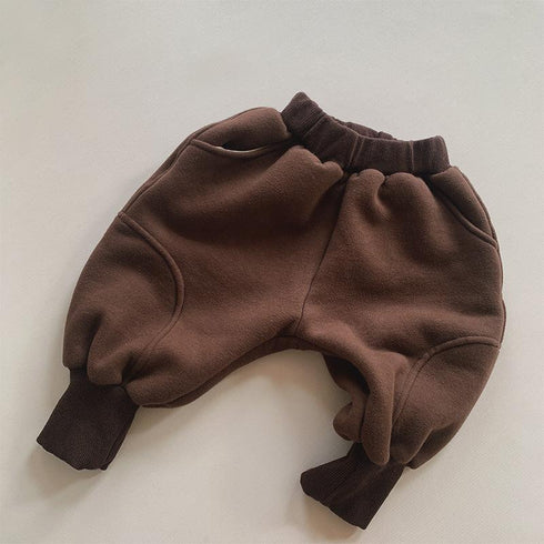 Children's Velvet Pants Warm Pants